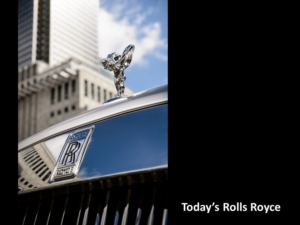Today's Rolls Royce