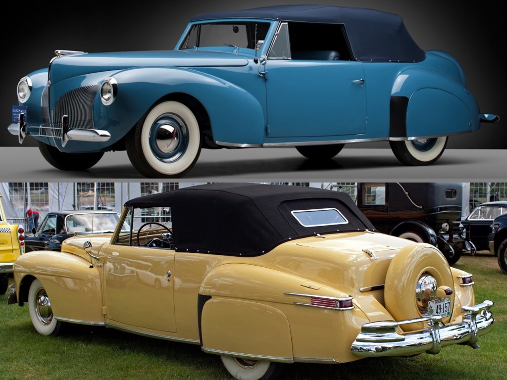 1939 Continental top   1948 Continental bottom