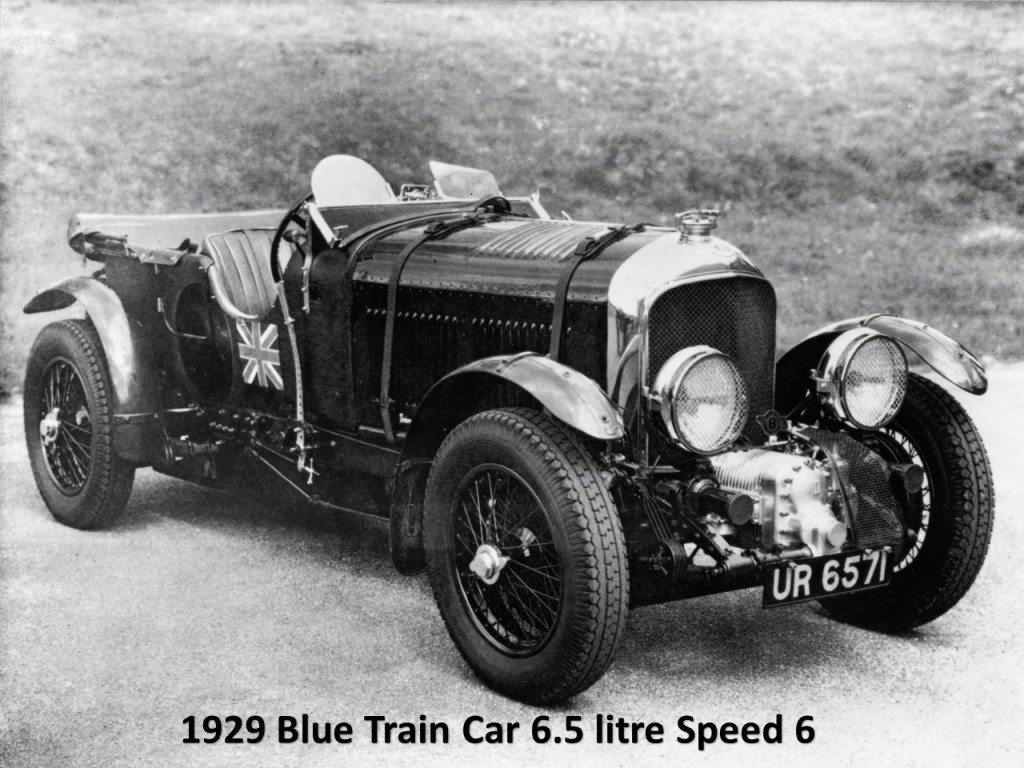 1929 Blue Train Speed 6