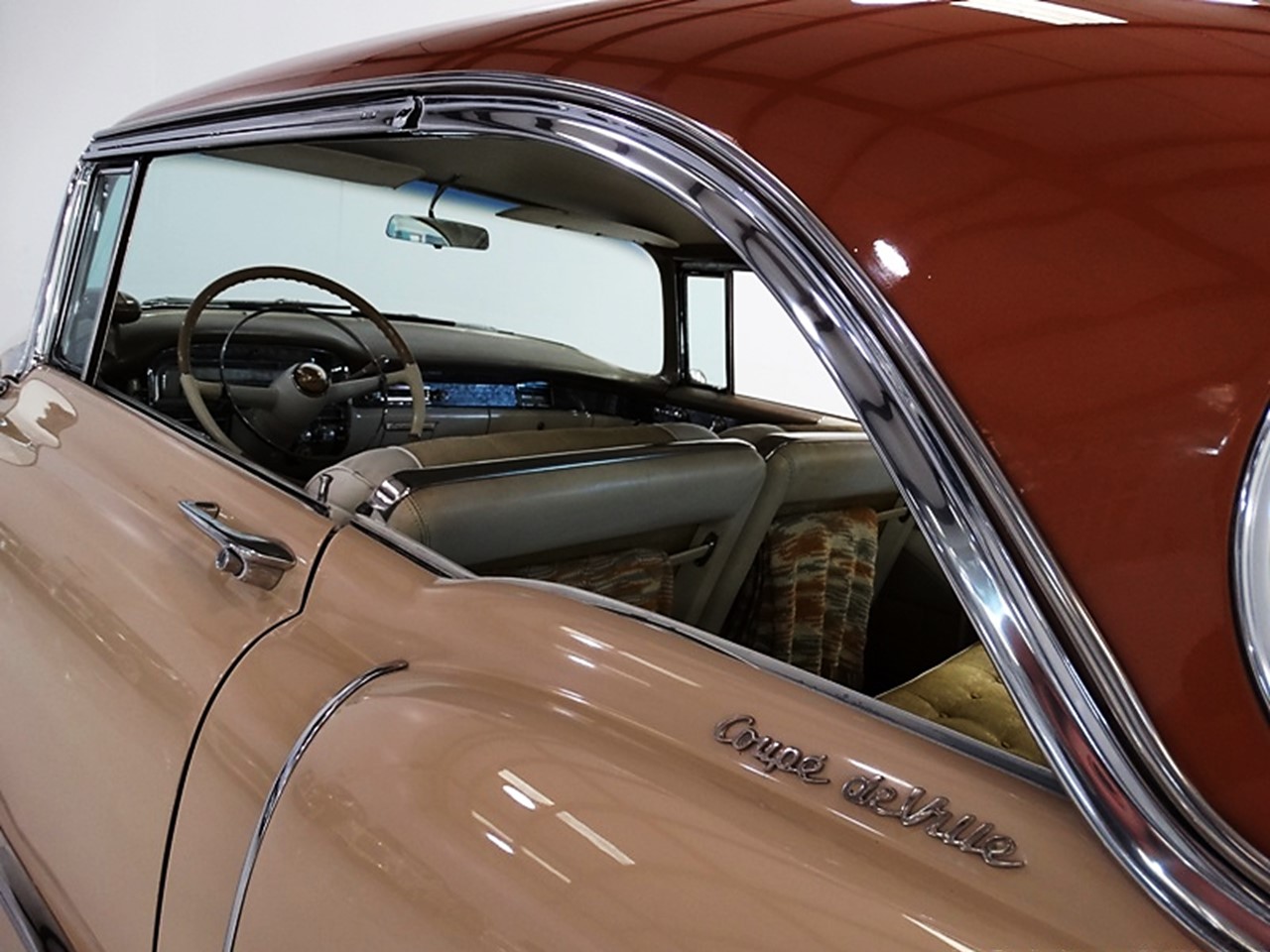 1955 Cadillac Series 62 Coupe deVille 2