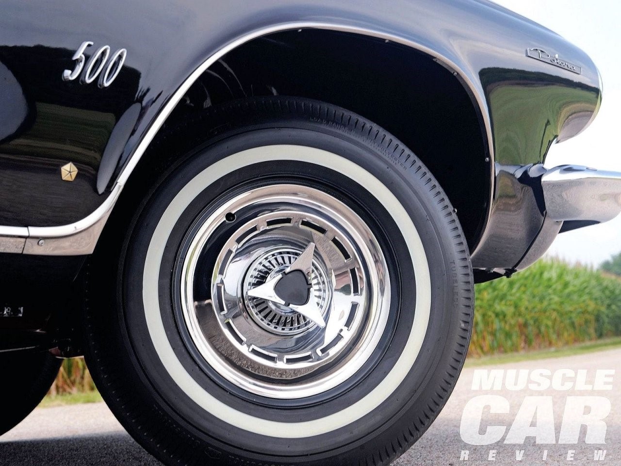 Remember the classic Dodge Polara knock-off wheels